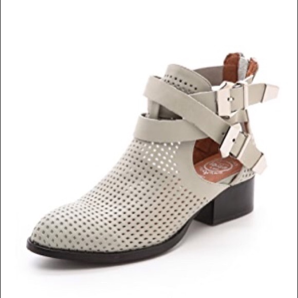 Jeffrey Campbell Everly Leather Booties - Picture 1 of 8